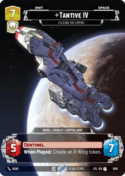 Tantive IV Fleeing the Empire (Prestige) (Jump to Lightspeed) Near Mint