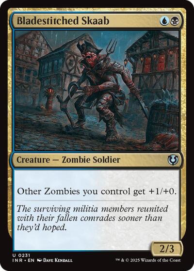 Bladestitched Skaab (Innistrad Remastered) Light Play