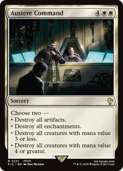 Austere Command  Surge Foil|0|0|0.00