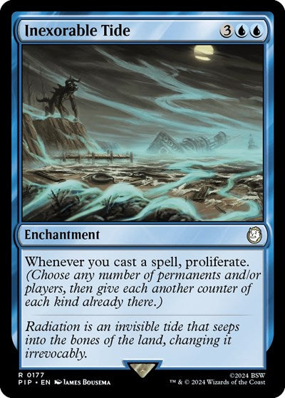 Inexorable Tide (Universes Beyond: Fallout) Damaged / Poor