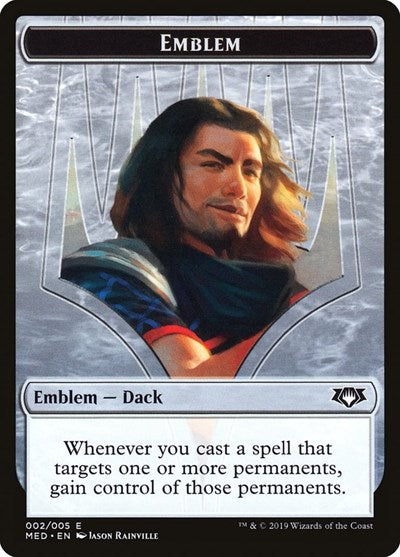Emblem - Dack Fayden (Mythic Edition: Ravnica Allegiance) Near Mint