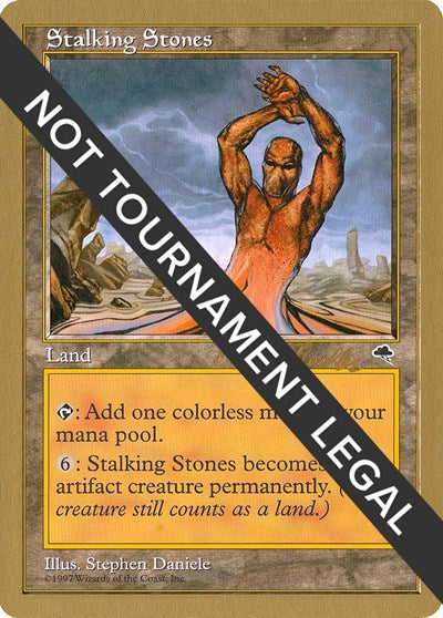 Stalking Stones - 1998 Randy Buehler (TMP) (World Championship Decks) Medium Play