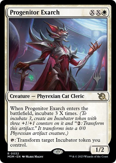 Progenitor Exarch (Promo Pack: March of the Machine) Near Mint Foil