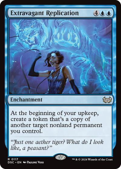Extravagant Replication (Commander: Duskmourn: House of Horror) Medium Play