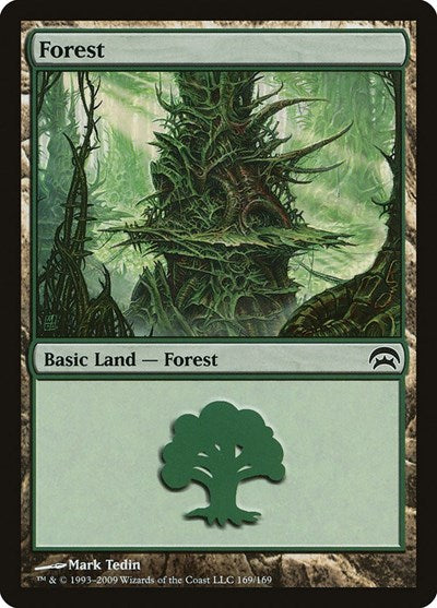 Forest (169) (Planechase) Near Mint