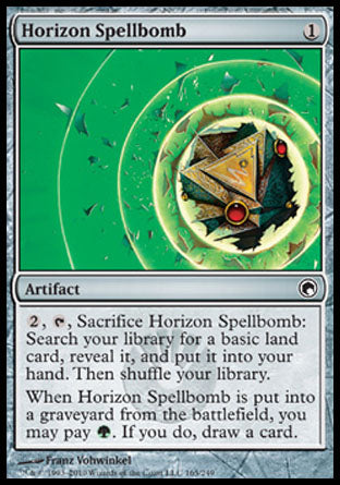 Horizon Spellbomb (Scars of Mirrodin) Medium Play Foil