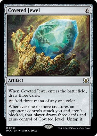Coveted Jewel (Commander: March of the Machine) Light Play