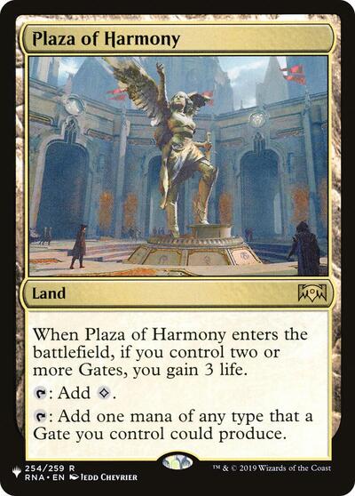 Plaza of Harmony (The List) Near Mint