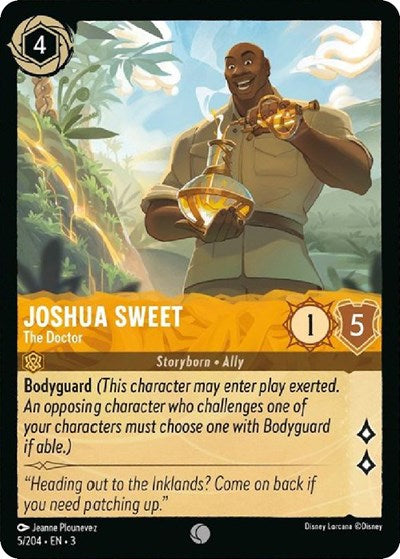 Joshua Sweet - The Doctor (Into the Inklands) Near Mint Cold Foil