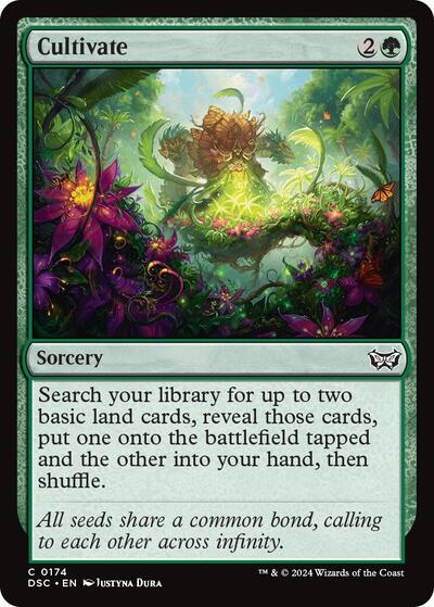 Cultivate (Commander: Duskmourn: House of Horror) Near Mint