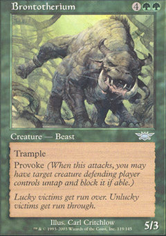 Brontotherium (Legions) Light Play