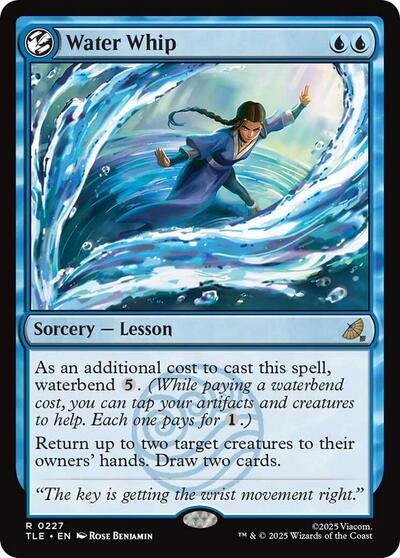 Water Whip (Avatar: The Last Airbender: Eternal-Legal) Light Play Foil