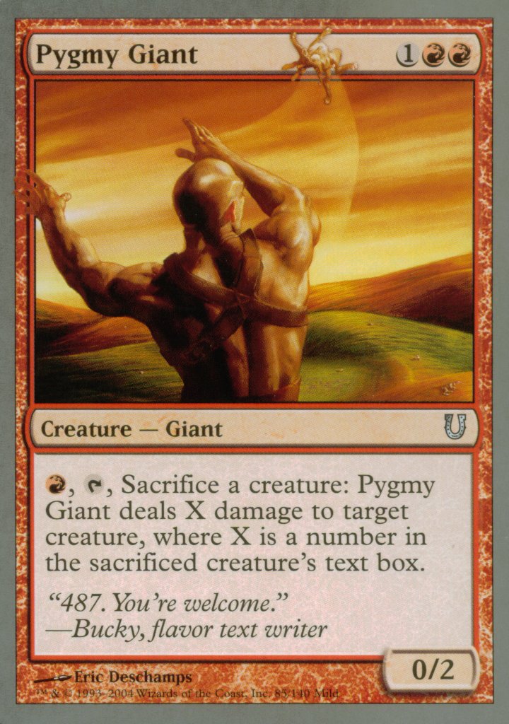 Pygmy Giant (Unhinged) Medium Play