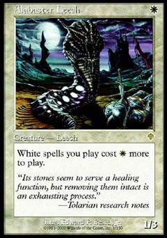 Alabaster Leech (Invasion) Medium Play