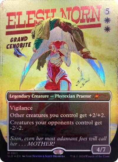 Elesh Norn, Grand Cenobite (0811) (Rainbow Foil) (Secret Lair) Near Mint Foil