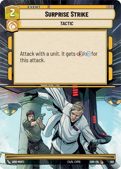 Surprise Strike (Hyperspace) (Spark of Rebellion) Near Mint Foil