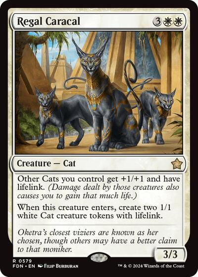 Regal Caracal (Foundations) Light Play