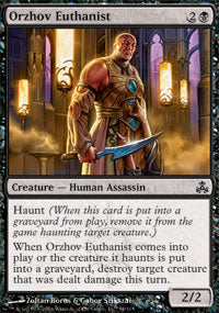 Orzhov Euthanist (Guildpact) Medium Play Foil