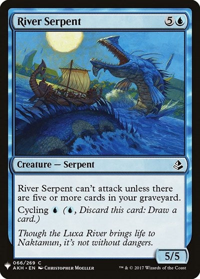 River Serpent (Mystery Booster) Near Mint