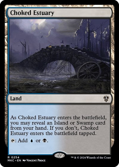 Choked Estuary (Commander: Murders at Karlov Manor) Light Play