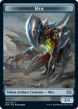 Myr (007) Token (Double Masters) Light Play