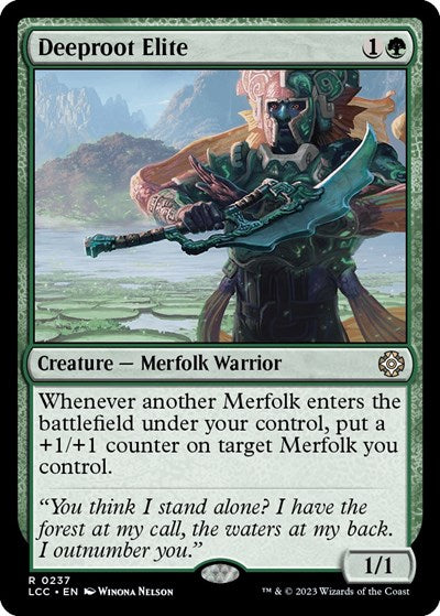 Deeproot Elite (Commander: The Lost Caverns of Ixalan) Medium Play