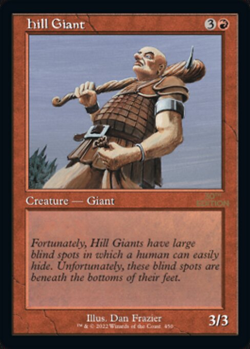 Hill Giant  Retro Frame|0|0|0.00