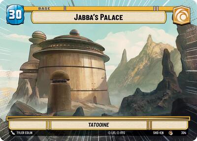 Jabba's Palace // Shield (Hyperspace) (Shadows of the Galaxy) Near Mint