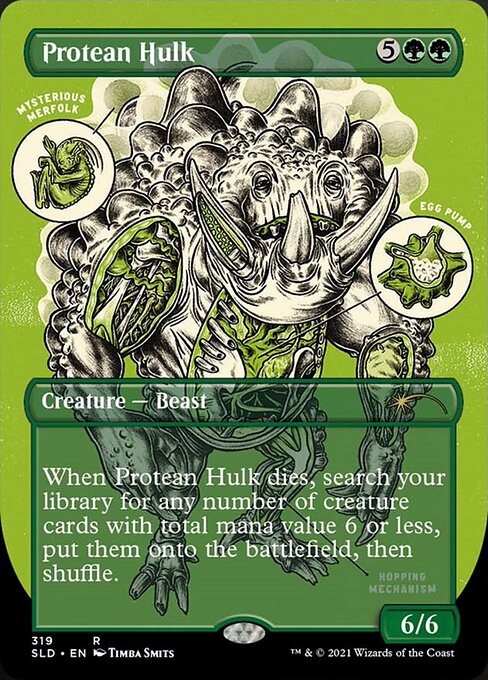 Protean Hulk (Secret Lair) Light Play