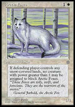 Arctic Foxes (Ice Age) Medium Play