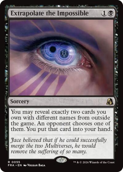Extrapolate the Impossible (Reality Fracture) Near Mint
