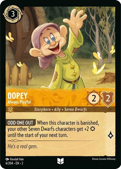 Dopey - Always Playful (Rise of the Floodborn) Near Mint