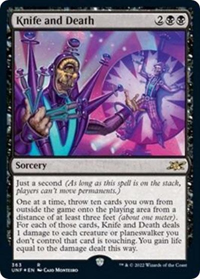 Knife and Death  Galaxy Foil|1|0|0.00