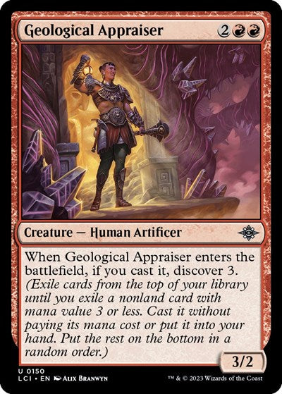 Geological Appraiser (The Lost Caverns of Ixalan) Near Mint Foil