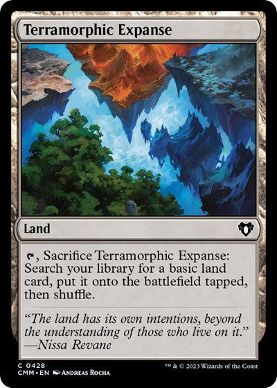 Terramorphic Expanse (Commander Masters) Near Mint