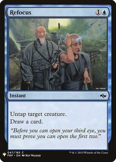 Refocus (Mystery Booster) Near Mint