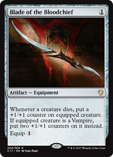 Blade of the Bloodchief (Commander 2017) Heavy Play