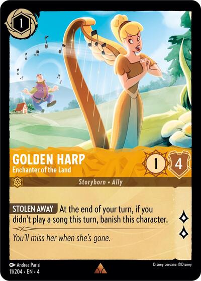 Golden Harp - Enchanter of the Land (Ursula's Return) Near Mint Cold Foil