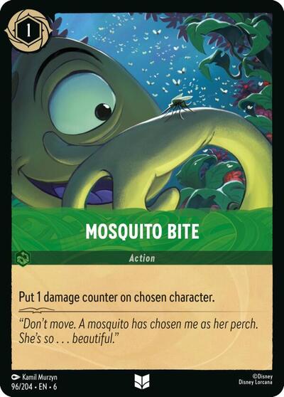 Mosquito Bite (Azurite Sea) Near Mint Cold Foil