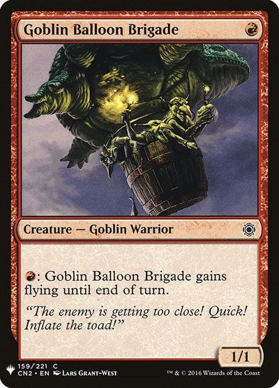 Goblin Balloon Brigade (Mystery Booster) Near Mint