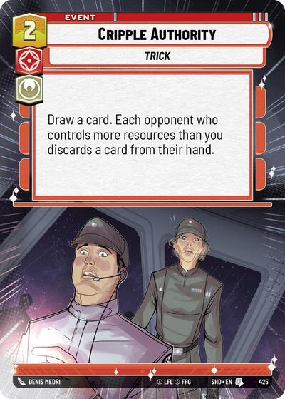 Cripple Authority (Hyperspace) (Shadows of the Galaxy) Near Mint Foil