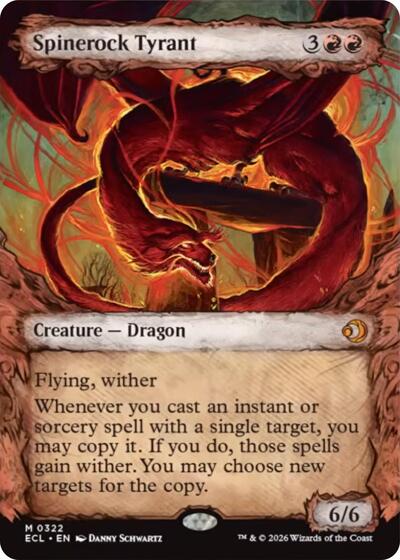 Spinerock Tyrant (0322) (Showcase) (Lorwyn Eclipsed) Near Mint Foil