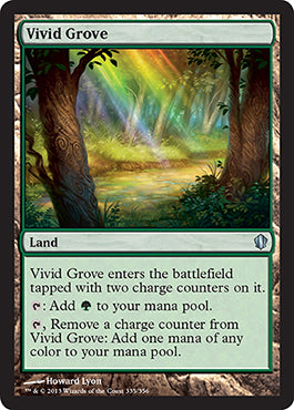 Vivid Grove (Commander 2013 Edition) Medium Play