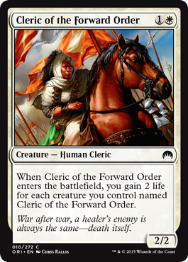Cleric of the Forward Order (Magic Origins) Light Play