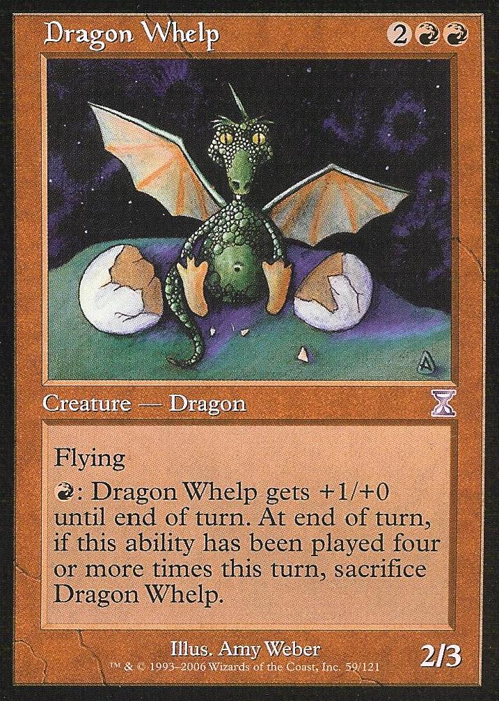 Dragon Whelp (Time Spiral Time Shifted) Light Play
