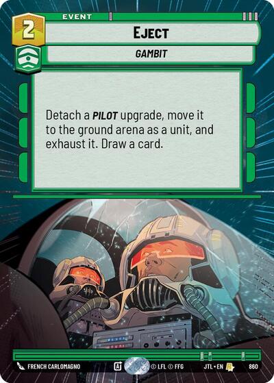 Eject (Hyperspace Foil) (Jump to Lightspeed) Near Mint Foil