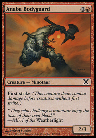Anaba Bodyguard (10th Edition) Medium Play