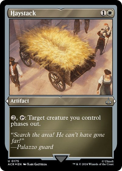 Haystack (Foil Etched) (Universes Beyond: Assassin's Creed) Light Play Foil