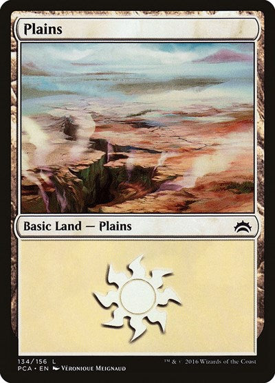 Plains (134) (Planechase Anthology) Light Play