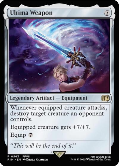Ultima Weapon (Universes Beyond: FINAL FANTASY) Light Play